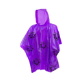 7S Starburst Rain Poncho in "just-in-case" Purple