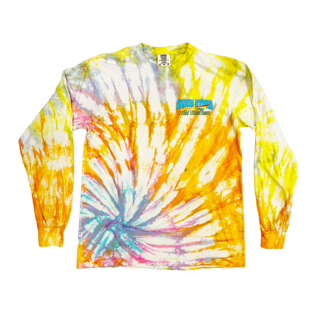 Seven Principles Tie Dye Long Sleeve in Watercolor Whirl