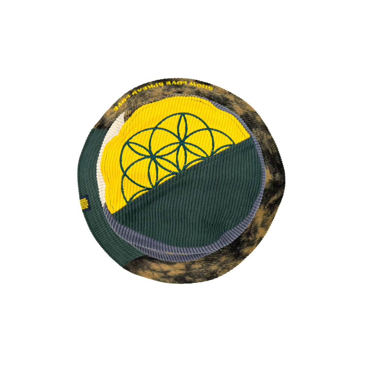 GRiZ - WILD-STYLE CORDUROY PATCHWORK BUCKET HAT