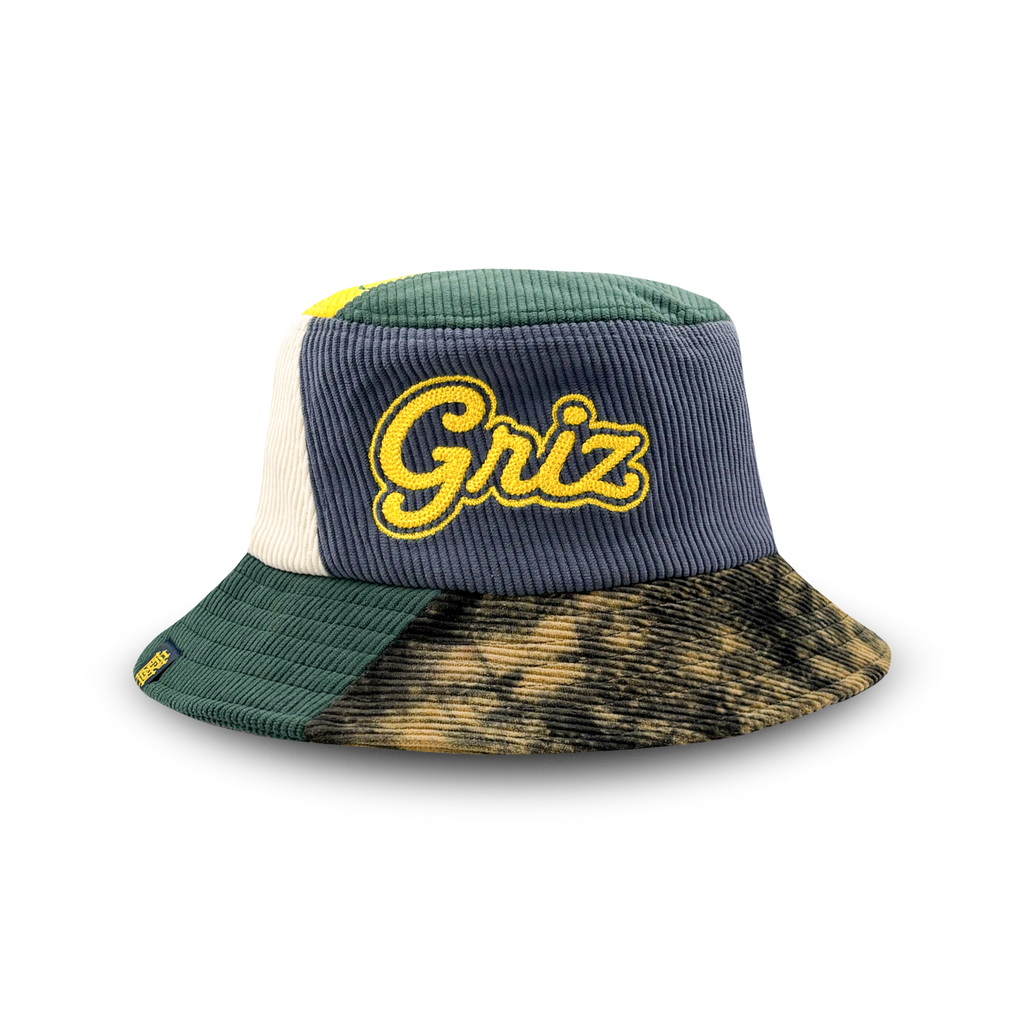 GRiZ - WILD-STYLE CORDUROY PATCHWORK BUCKET HAT