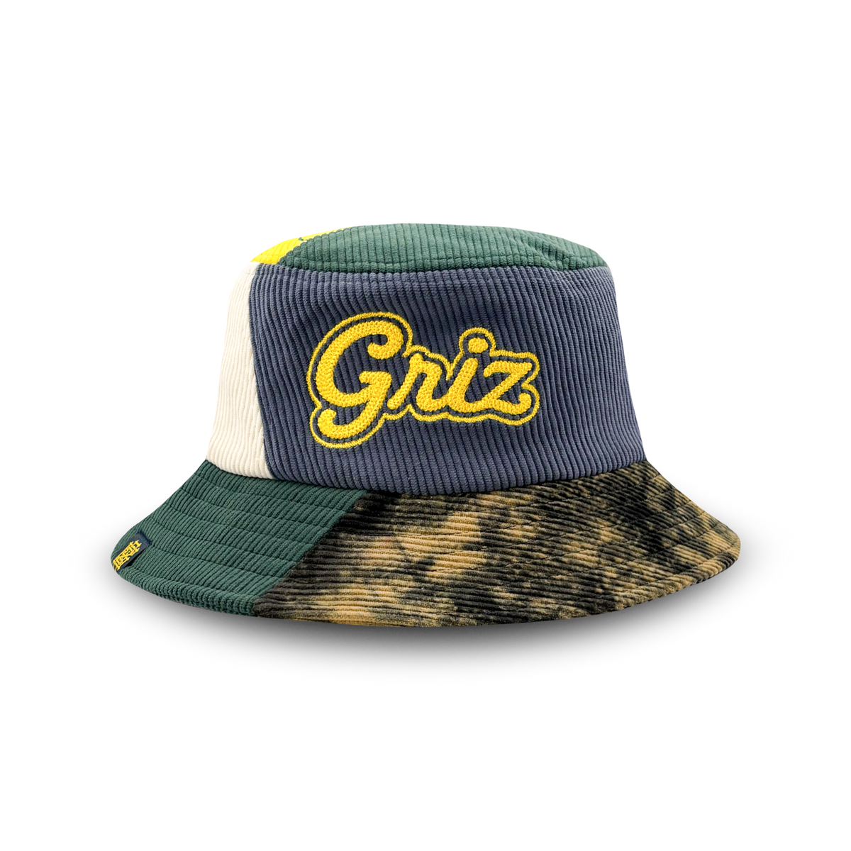 GRiZ - WILD-STYLE CORDUROY PATCHWORK BUCKET HAT