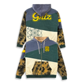 GRiZ - WILD-STYLE CORDUROY PATCHWORK SHERPA ZIP UP HOODIE