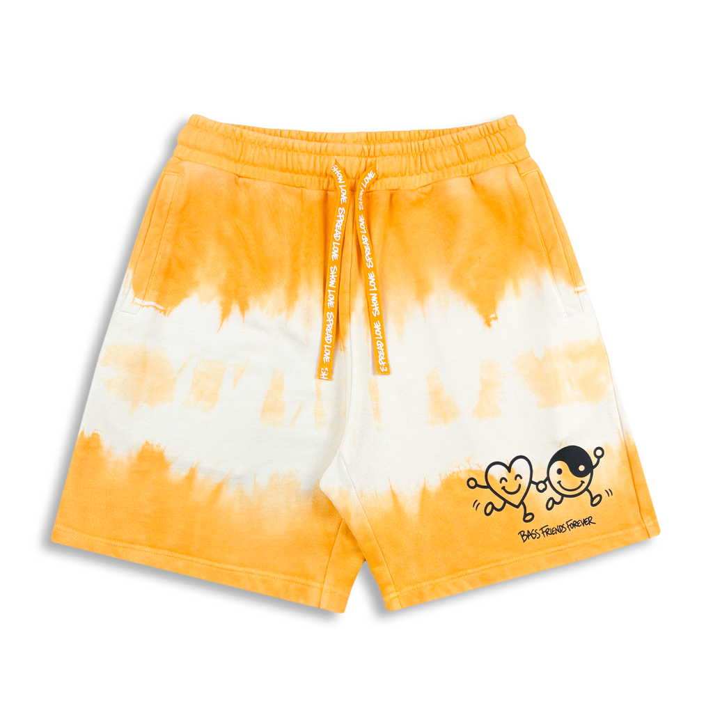 GRiZ - BFF'S SWEATSHORTS IN GOLDEN WAVE DYE