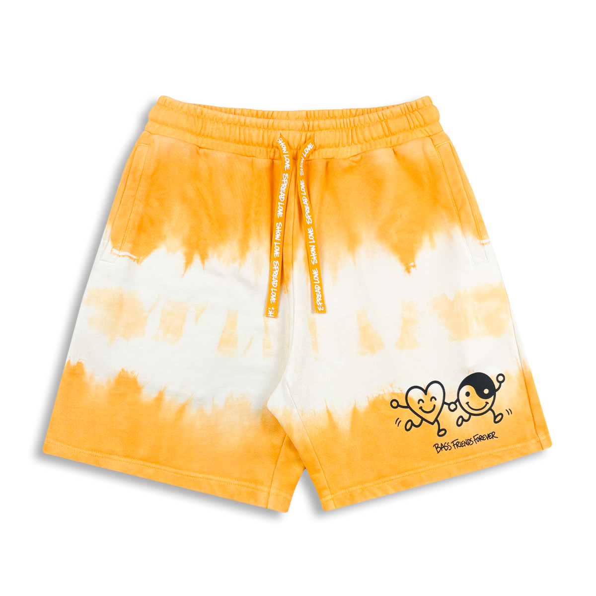 GRiZ - BFF'S SWEATSHORTS IN GOLDEN WAVE DYE