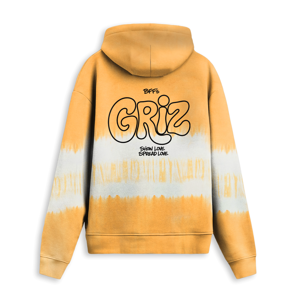 GRiZ - BFF'S HOODIE IN GOLDEN WAVE DYE