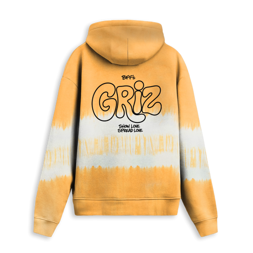 GRiZ - BFF'S HOODIE IN GOLDEN WAVE DYE