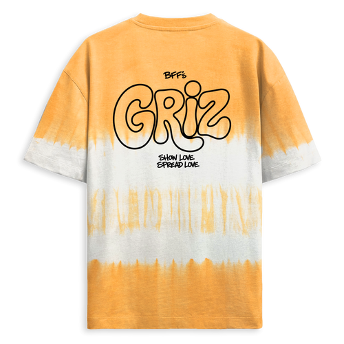 GRiZ - BFF'S TEE IN GOLDEN WAVE DYE