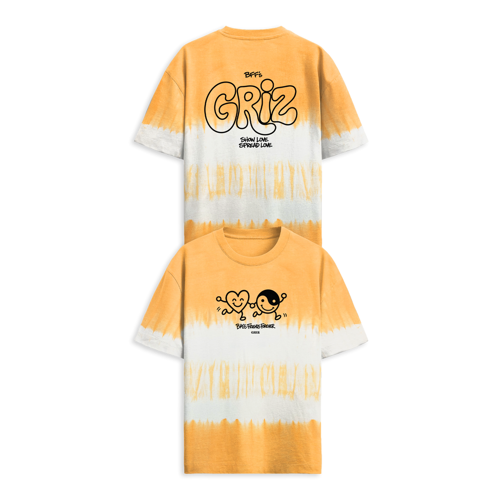 GRiZ - BFF'S TEE IN GOLDEN WAVE DYE