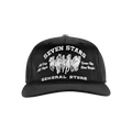 7S GENERAL STORE - CLASSIC LOGO SNAPBACK IN BLACK