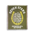 7S GENERAL STORE - HORSE SHOE LOGO WOVEN BLANKET