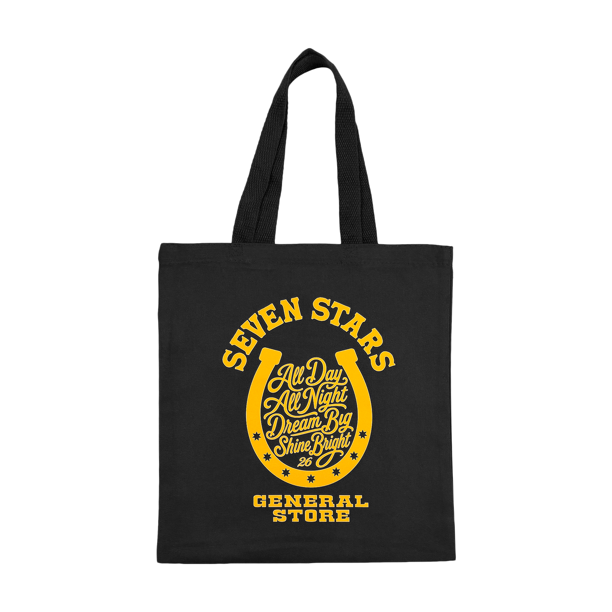 7S GENERAL STORE - TOTE BAG IN BLACK
