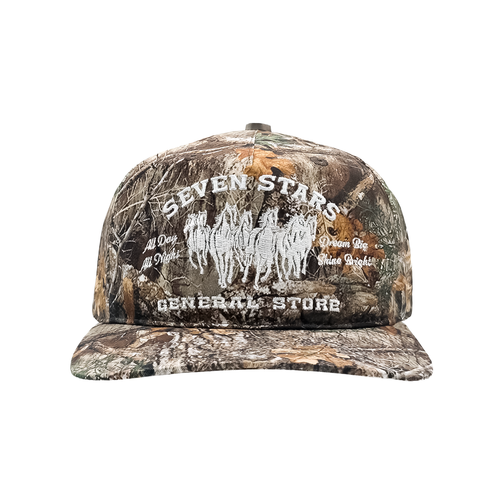 7S GENERAL STORE - CLASSIC LOGO SNAPBACK IN CAMO