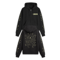 GRiZ - CONSTELLATIONS ZIP HOODIE IN BLACK