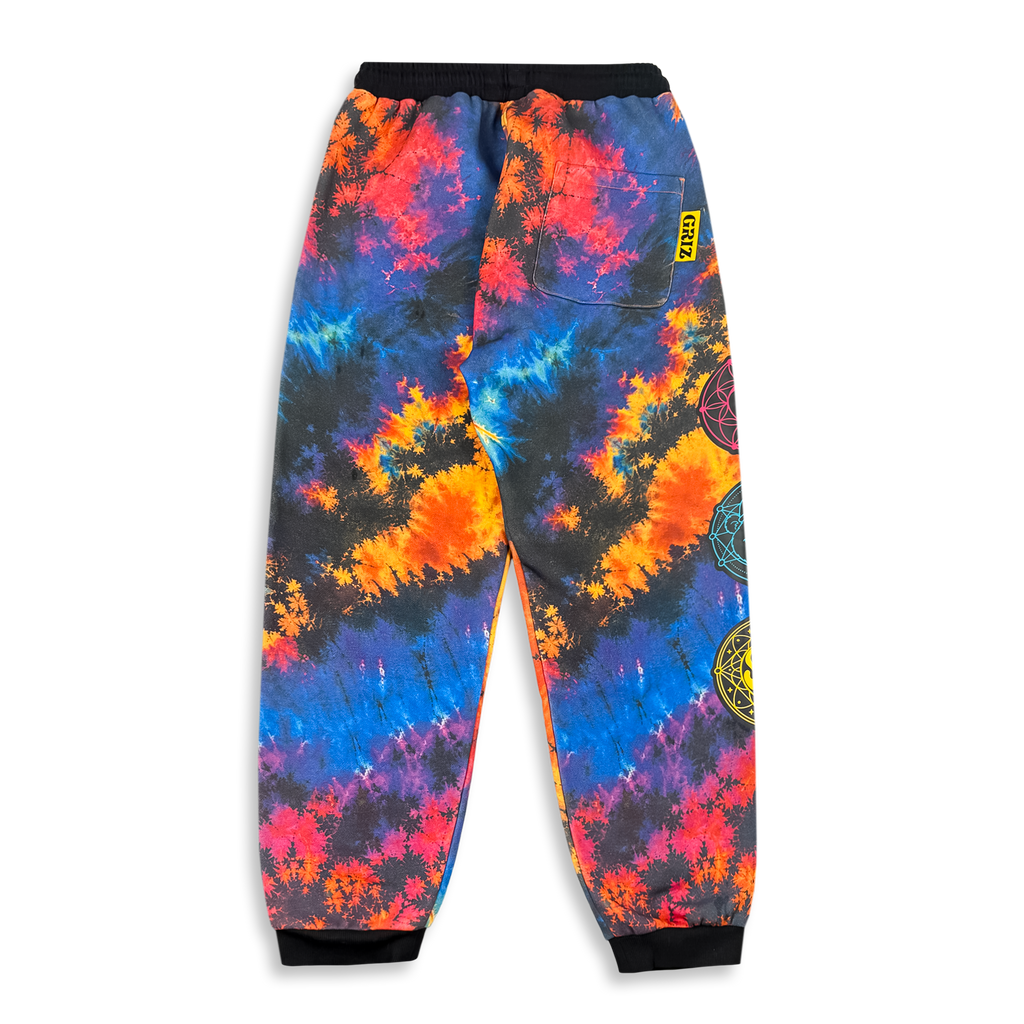 GRiZ - LET IT BE SWEATPANTS IN SOLAR FLAIR DYE