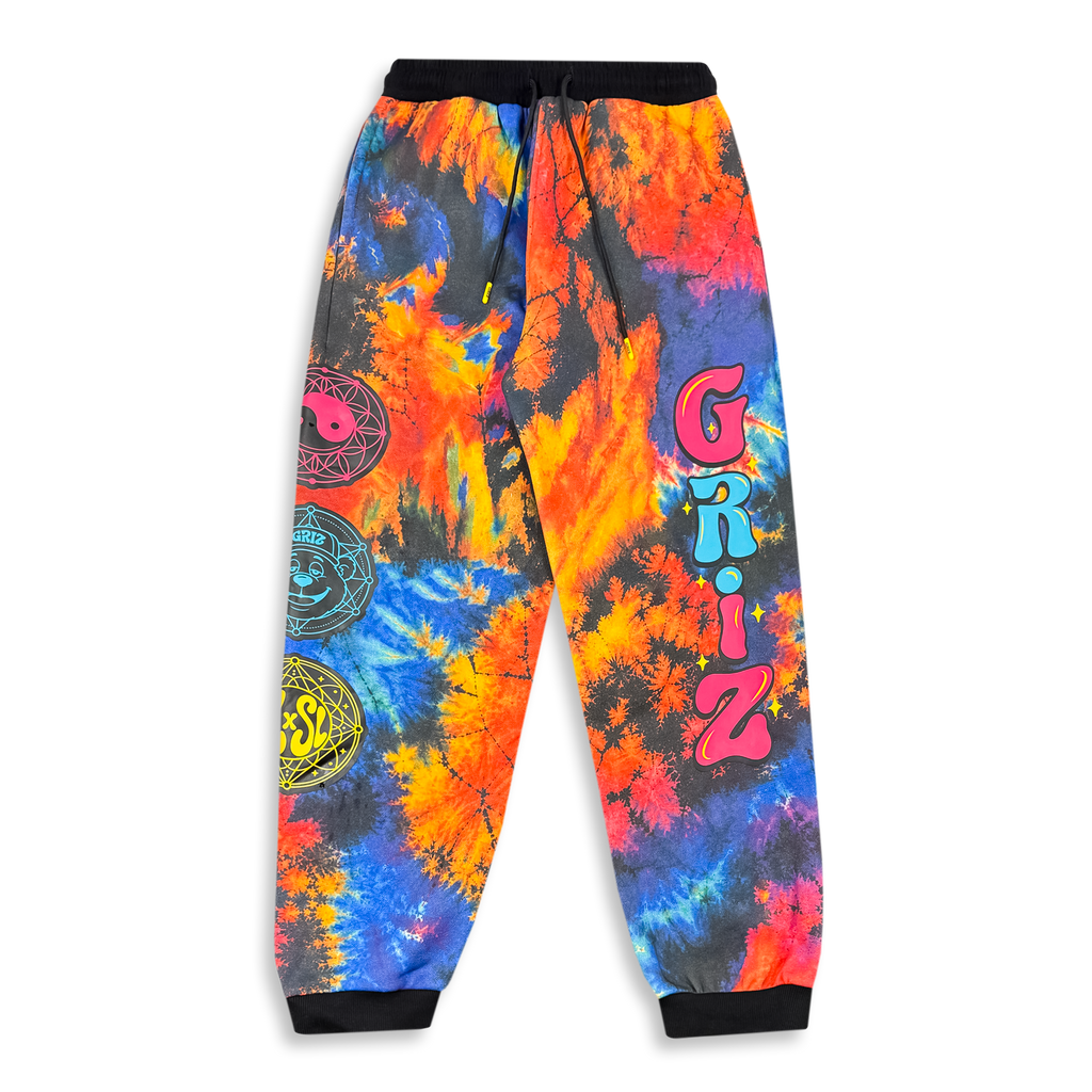 GRiZ - LET IT BE SWEATPANTS IN SOLAR FLAIR DYE
