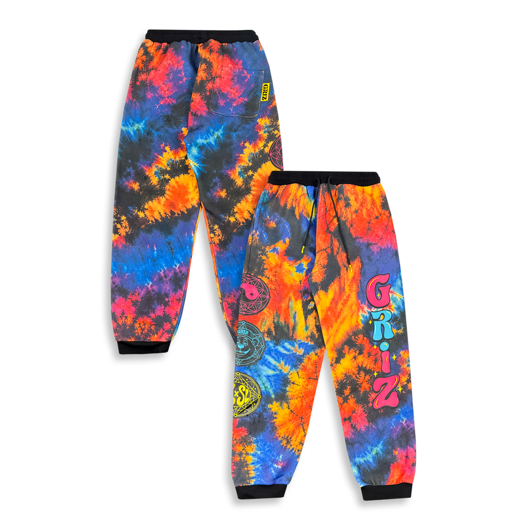 GRiZ - LET IT BE SWEATPANTS IN SOLAR FLAIR DYE