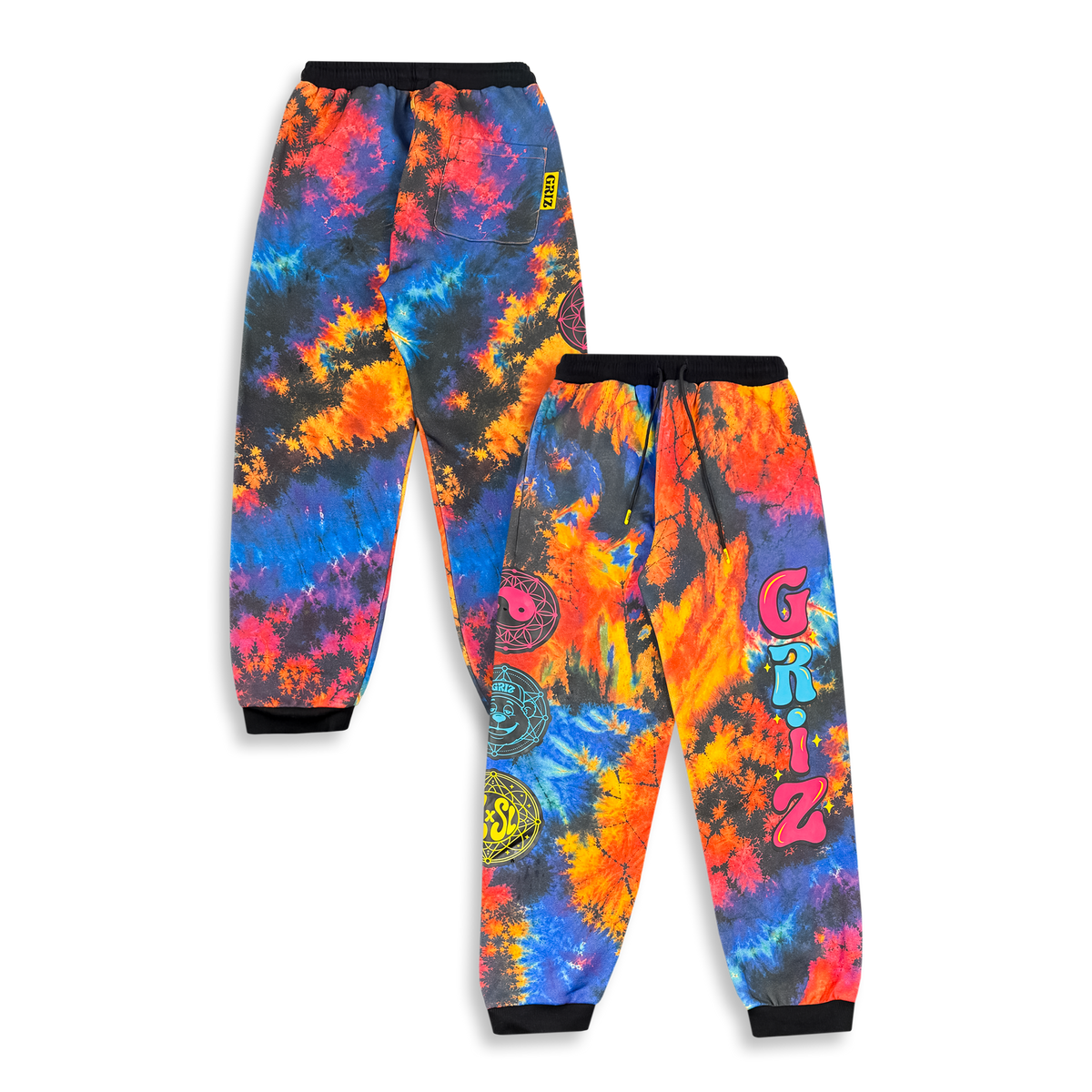 GRiZ - LET IT BE SWEATPANTS IN SOLAR FLAIR DYE