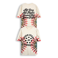 7S GENERAL STORE - CIRCLE LOGO TEE IN DESERT HOURGLASS DYE
