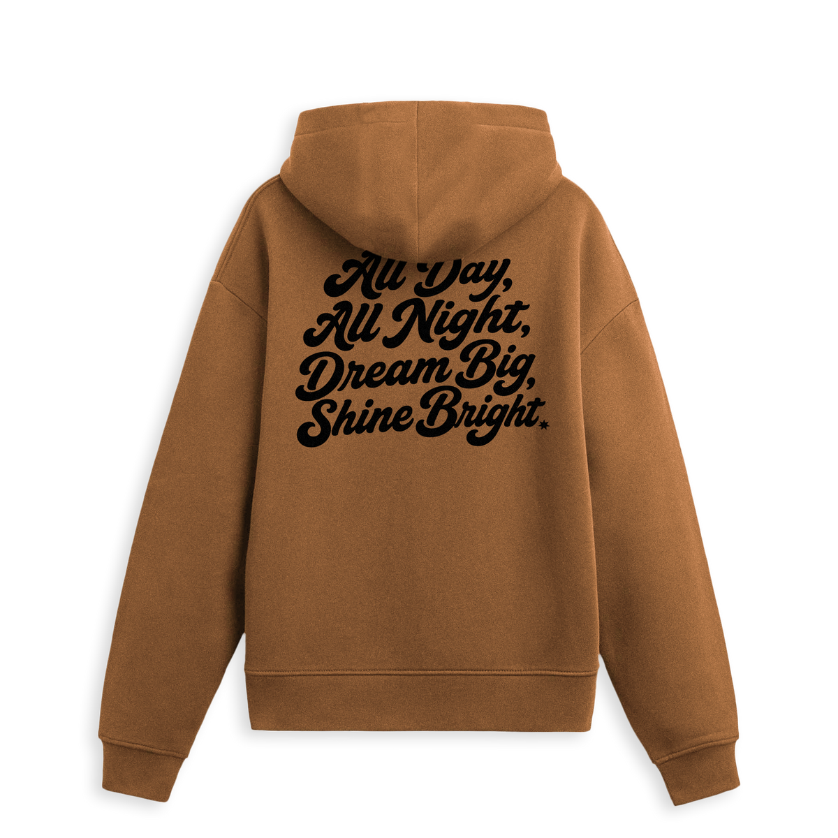 7S GENERAL STORE - TRACTOR HOODIE IN HAYBAIL BROWN