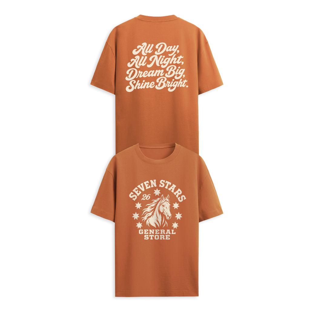 7S GENERAL STORE - STEED TEE IN YAM