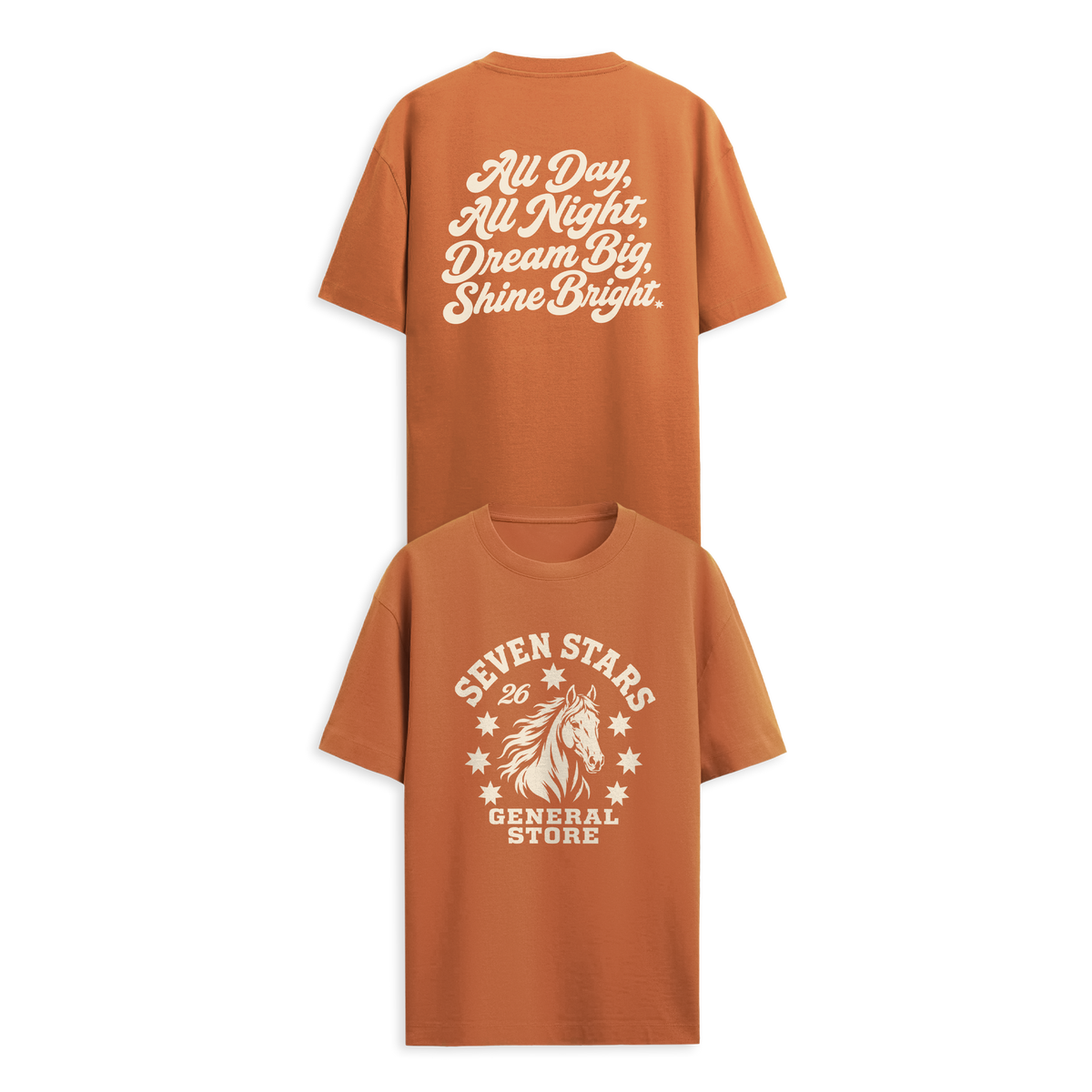 7S GENERAL STORE - STEED TEE IN YAM