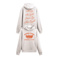7S GENERAL STORE - CLASSIC LOGO HOODIE IN WHITE HEATHER
