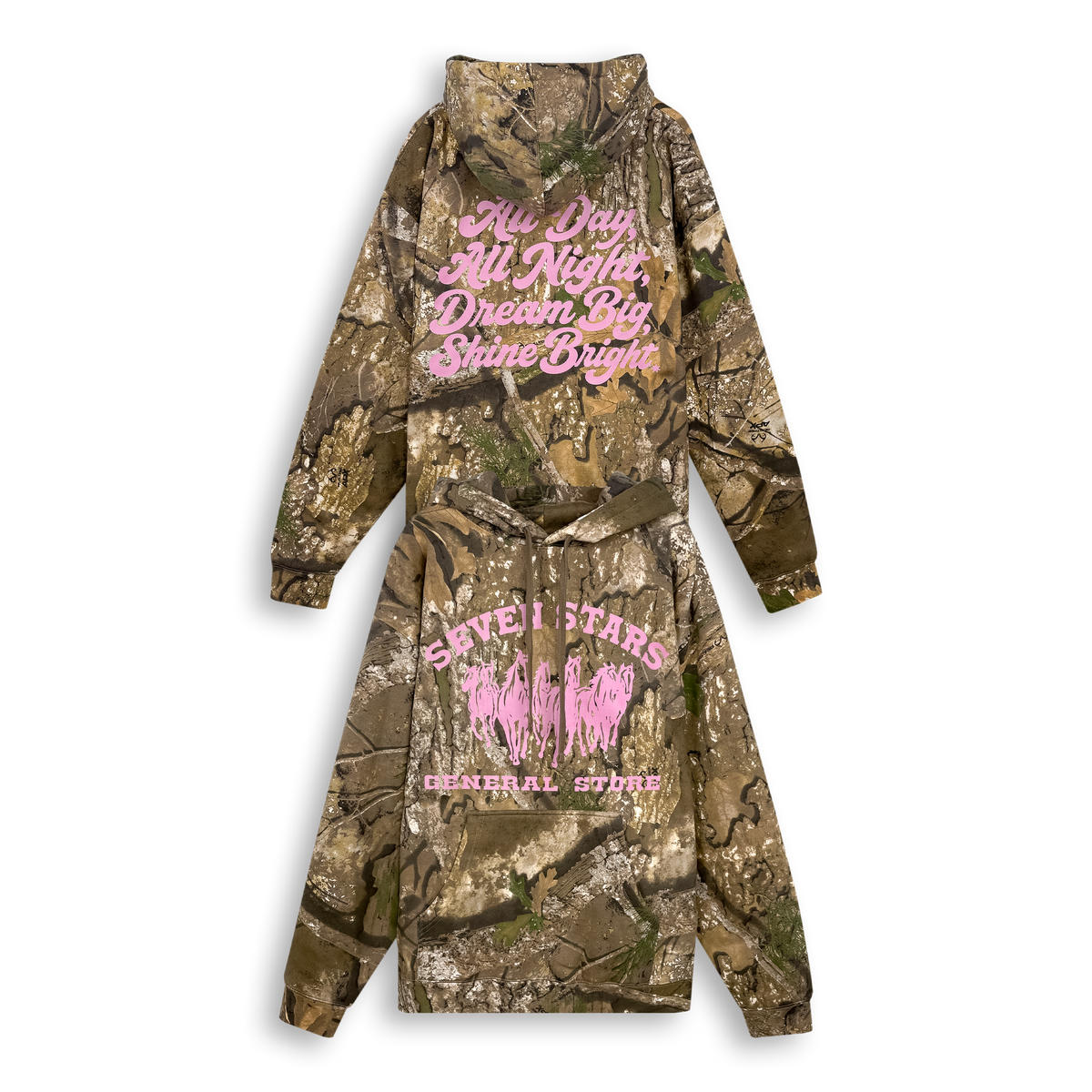 7S GENERAL STORE - CLASSIC LOGO HOODIE IN CAMO