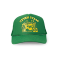 7S GENERAL STORE - CLASSIC LOGO TRUCKER HAT IN GREEN