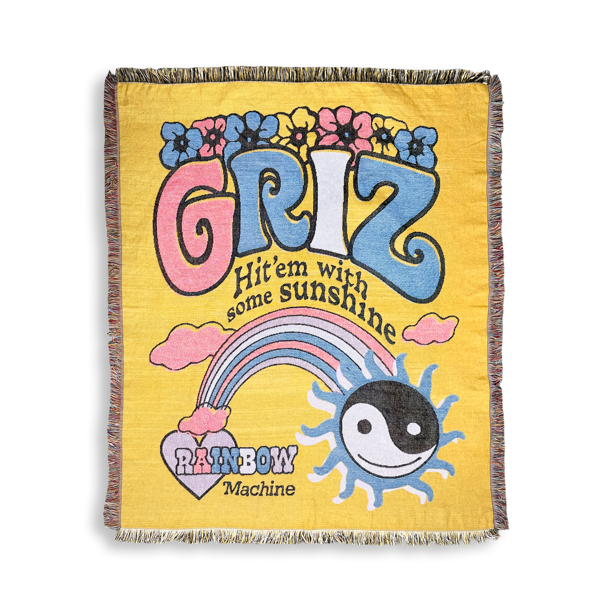 GRiZ - HIT 'EM WITH SOME SUNSHINE WOVEN BLANKET IN DAISY DUST