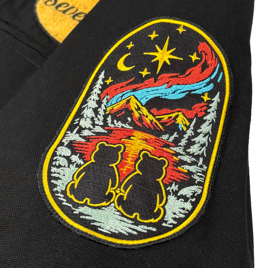 SEVEN STARS - '26 FLANNEL-LINED CANVAS ZIP CHORE JACKET