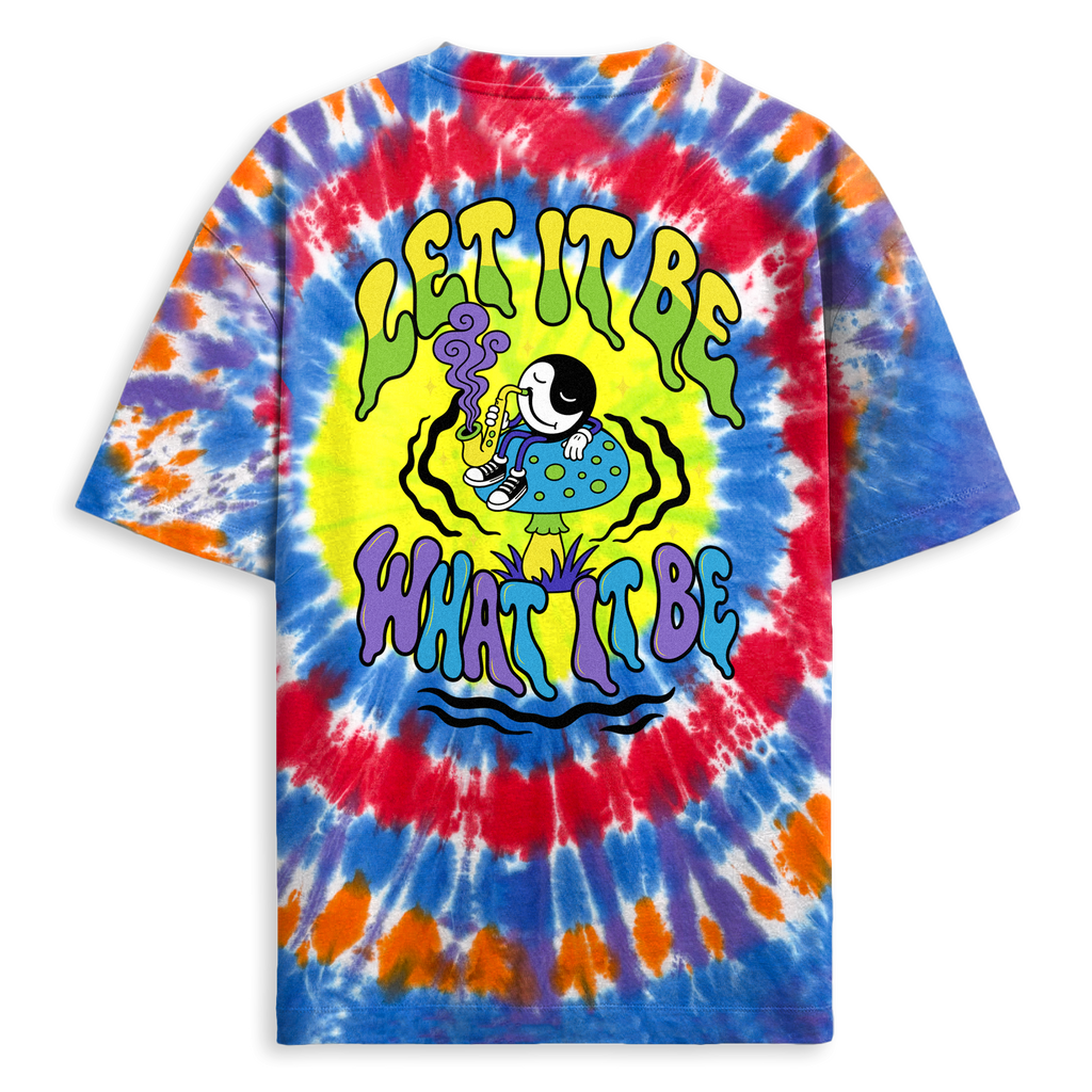 GRiZ - LET IT BE IN WATER COLOR TIE DYE TEE