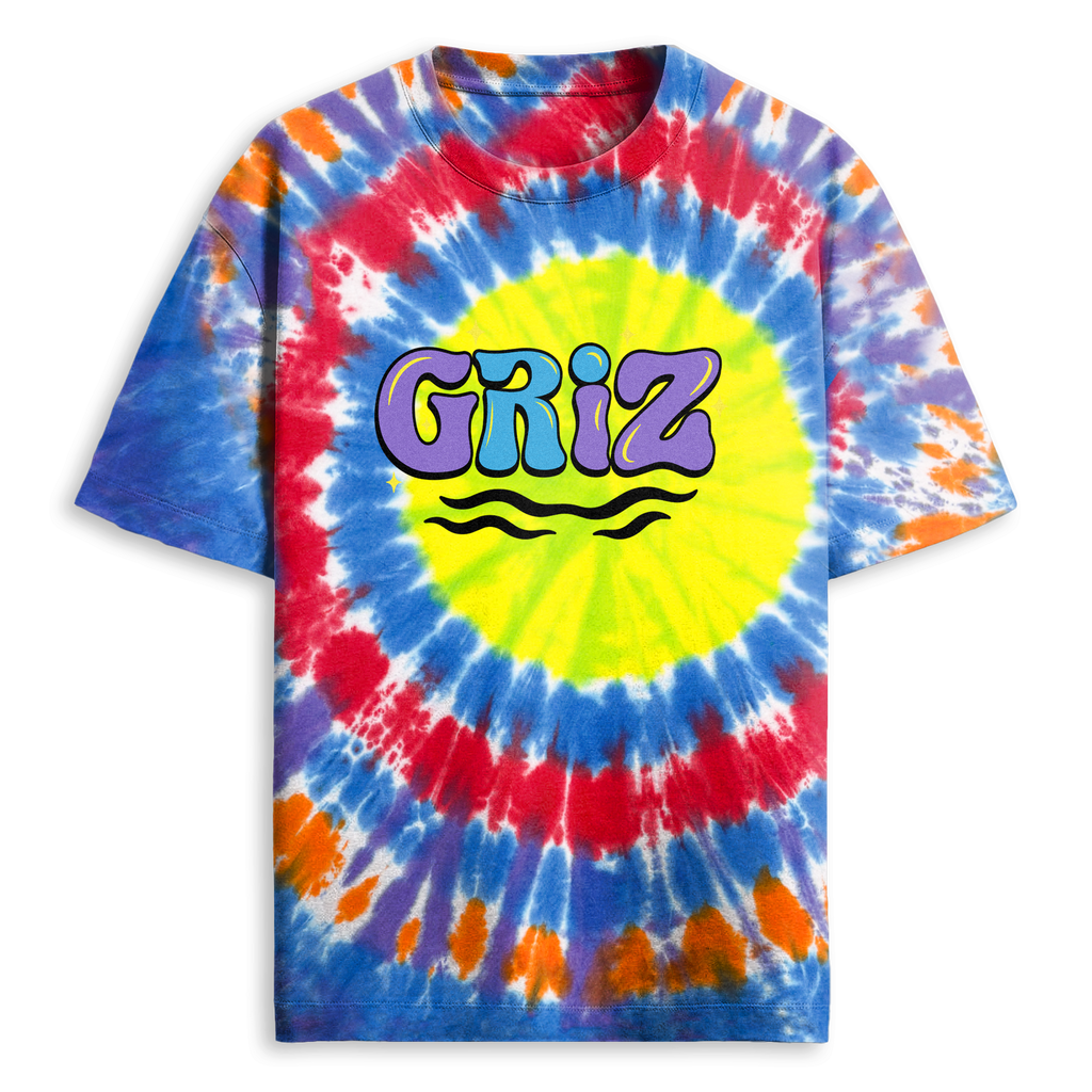 GRiZ - LET IT BE IN WATER COLOR TIE DYE TEE