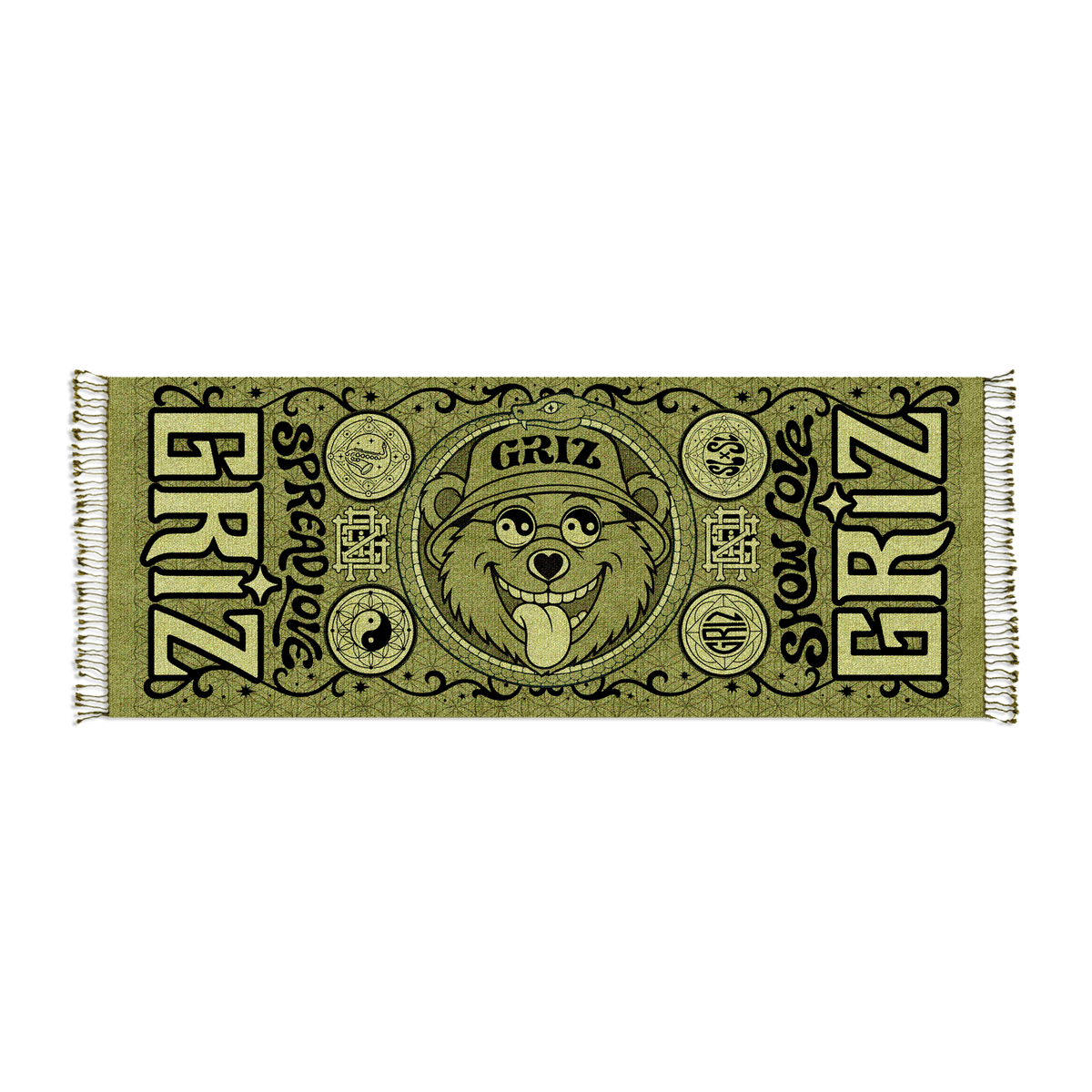 GRiZ - OURO-BEAROS KNIT PASHMINA IN DAISY DUST