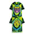 GRiZ - OURO-BEAROS TEE IN SLIME DADDDY GREEN