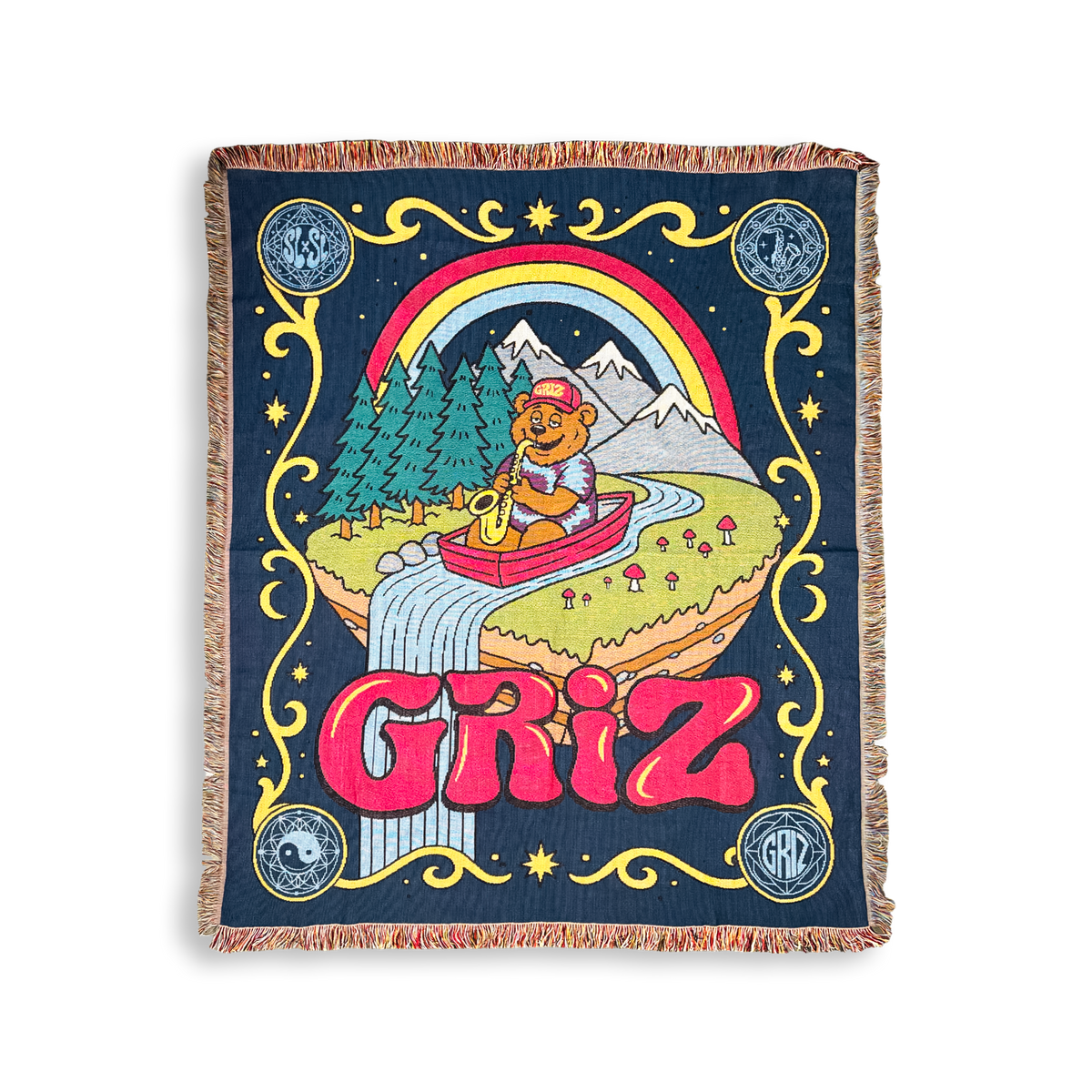 GRiZ - PLANET GRIZ WOVEN BLANKET