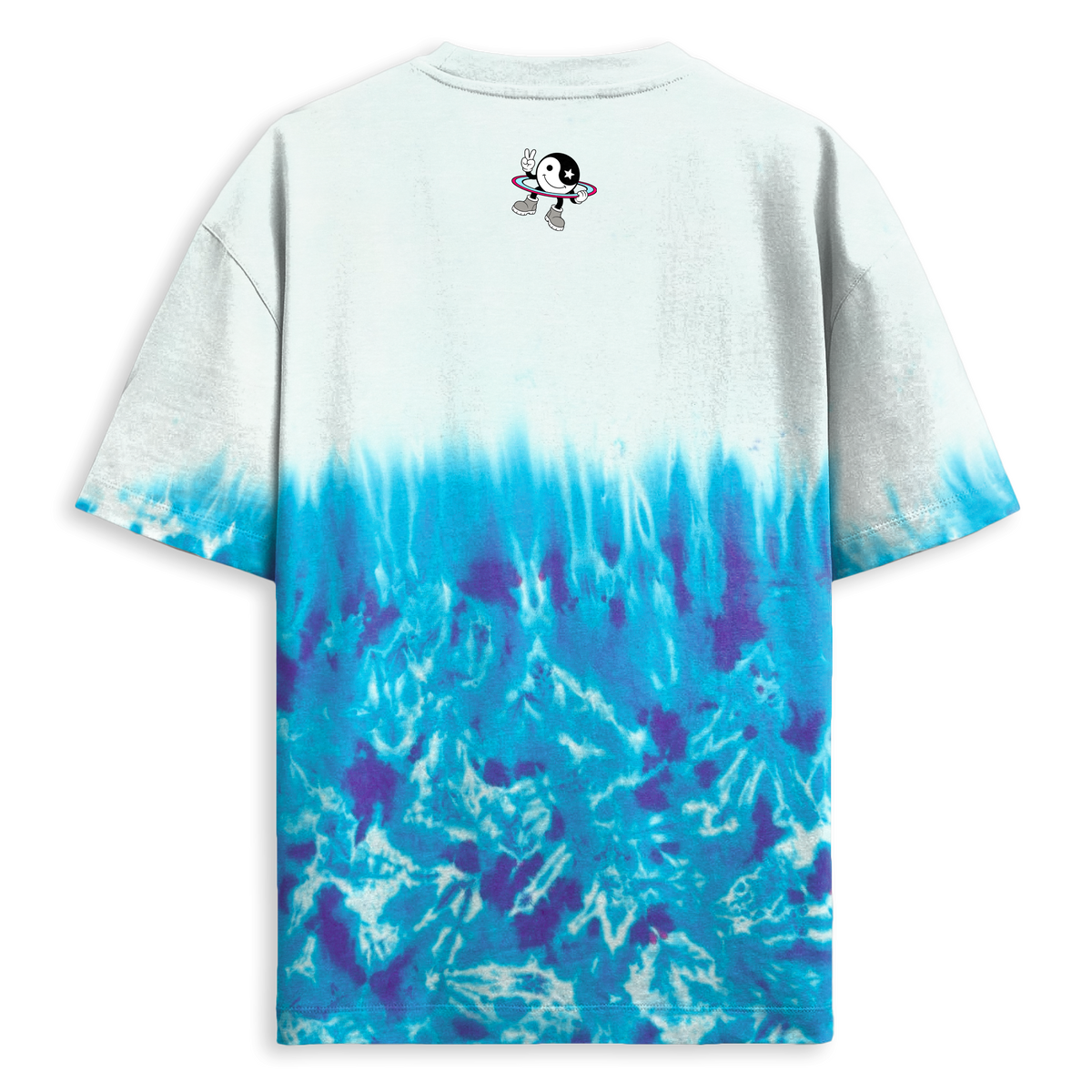 GRiZ - PLANET GRIZ TEE IN WATERFALL TIE DYE