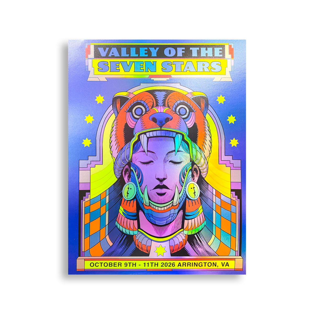 SEVEN STARS - '26 LTD. FOIL EVENT POSTER