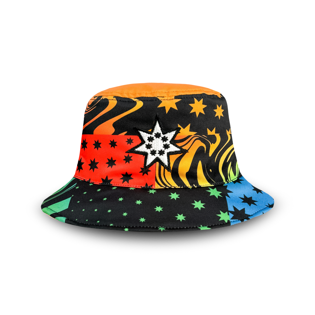 SEVEN STARS - PATCHWORK BUCKET HAT