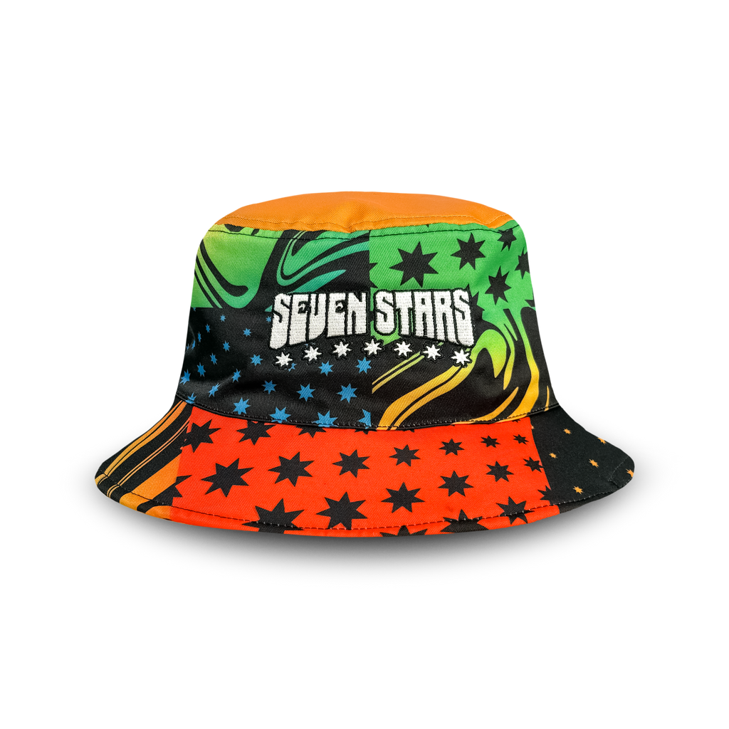 SEVEN STARS - PATCHWORK BUCKET HAT
