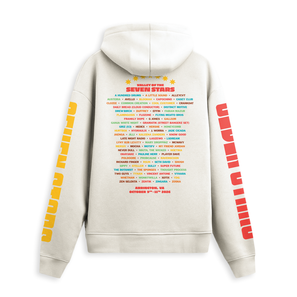 SEVEN STARS - '26 LINE UP HOODIE IN CREAM