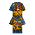 SEVEN STARS - PIGGY BACK BEARS TEE IN SOLSTICE SWIRL DYE