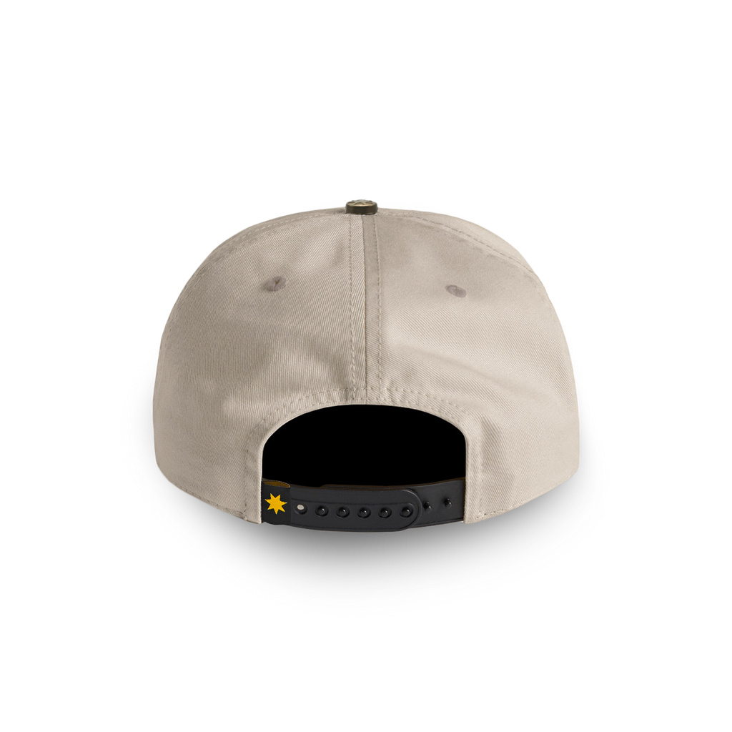 SEVEN STARS - BIG CLASSIC SNAPBACK HAT IN TAN
