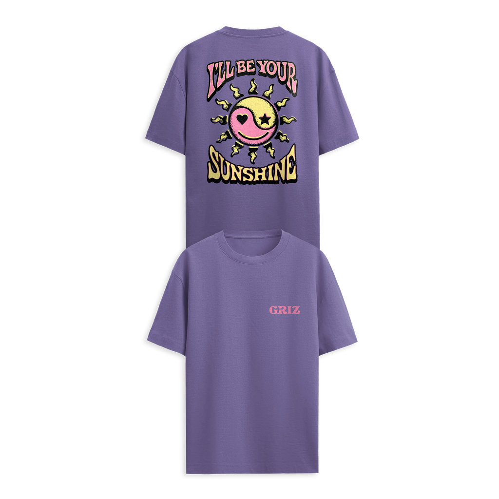 GRiZ - YYS TATTOO SUN TEE IN PURPLE