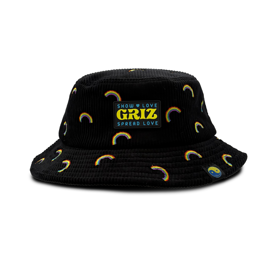 GRiZ - RAINBOW SHOWERS CORDUROY BUCKET HAT