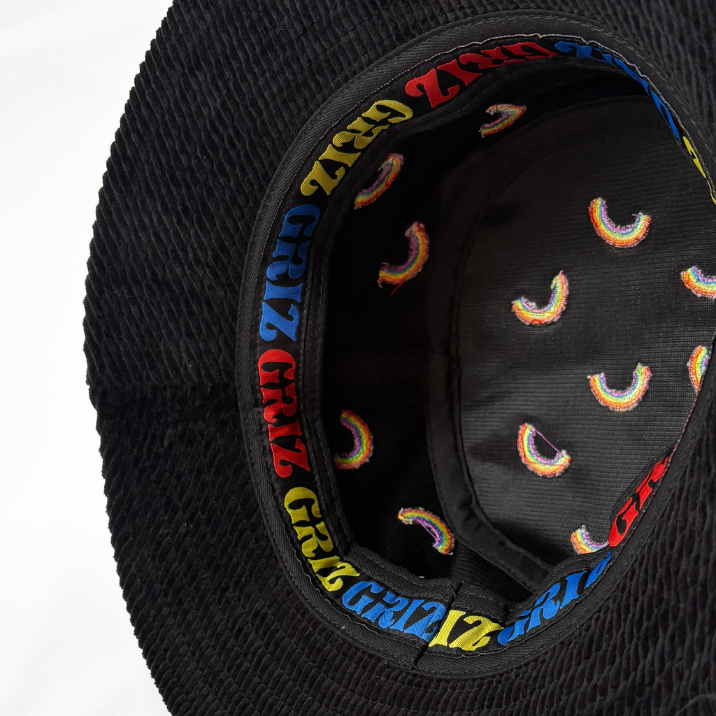 GRiZ - RAINBOW SHOWERS CORDUROY BUCKET HAT