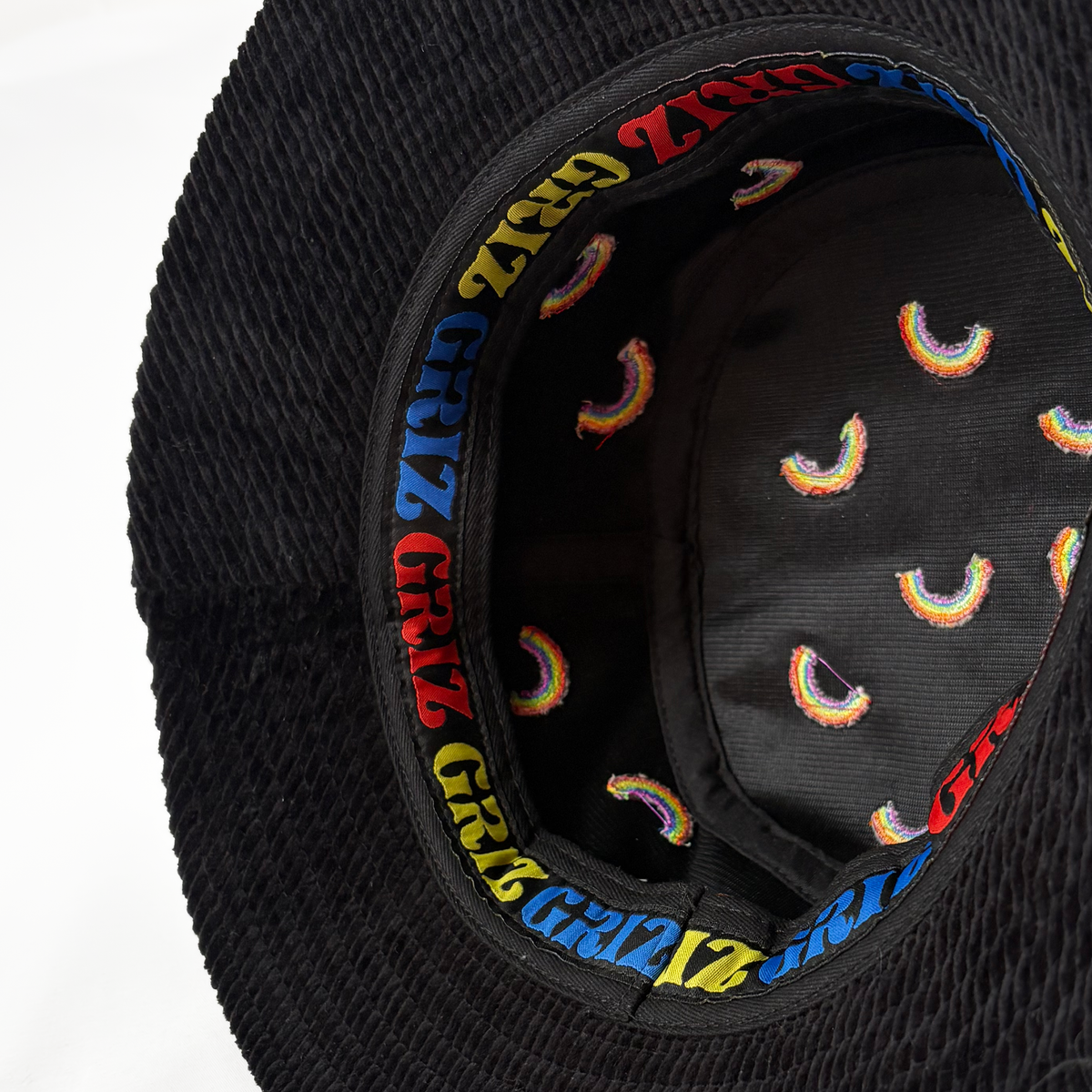 GRiZ - RAINBOW SHOWERS CORDUROY BUCKET HAT