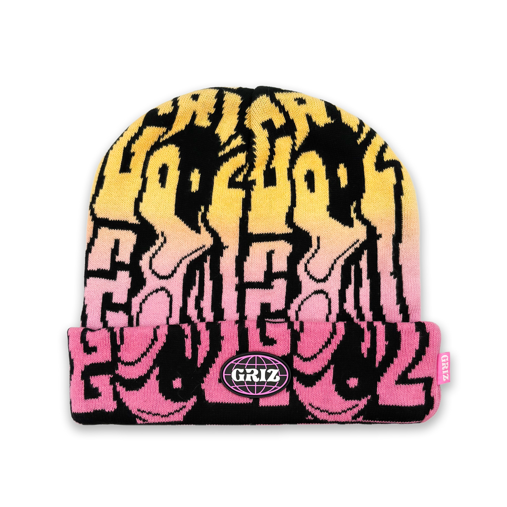 GRiZ - SOLAR HAZE XEROX DYED BEANIE
